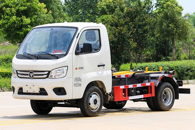 （蓝牌）福田祥菱钩臂垃圾车（3方）