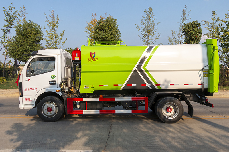 东风大多利卡侧装压缩垃圾车（10方）