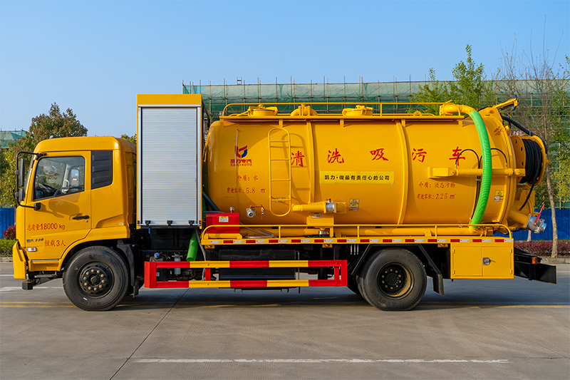 东风天锦清洗吸污车带电控（副发）