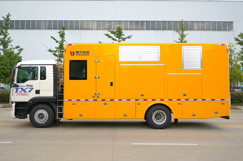 重汽豪沃大流量排涝抢险车4000方每时