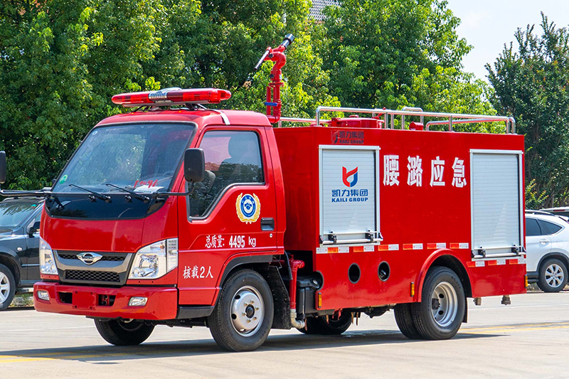 福田-小卡之星2-2方消防洒水车