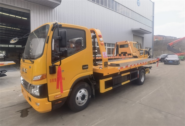 江淮骏铃A8宽体蓝牌重载清障车