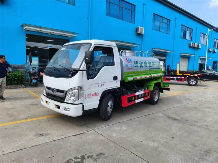福田3方蓝牌洒水车