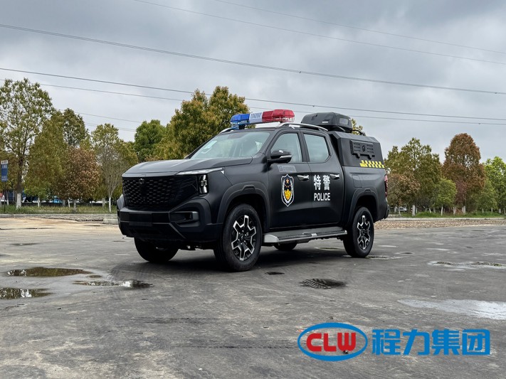 程力无人机智能特警勤务车