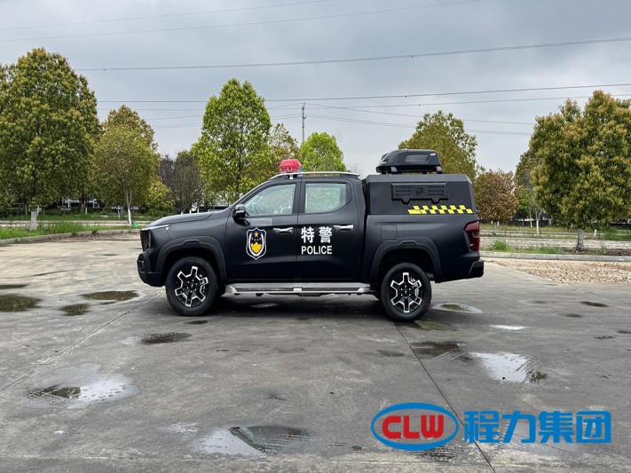 程力无人机智能特警勤务车