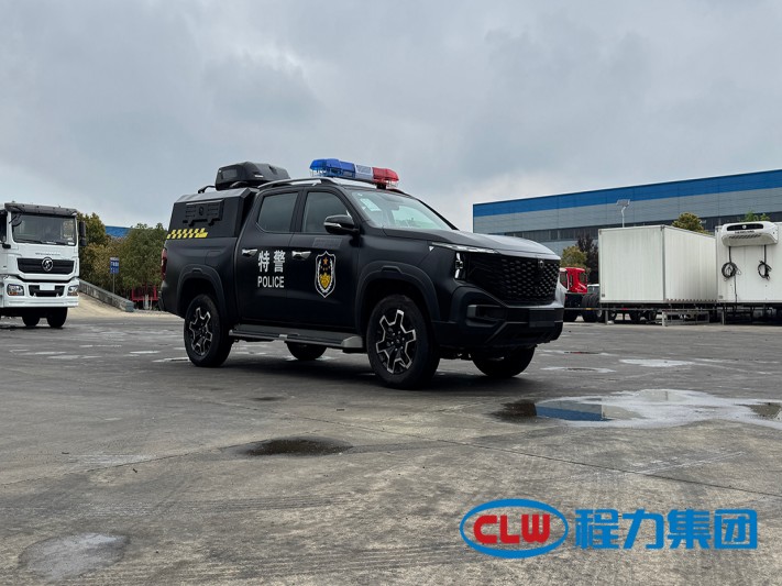 程力无人机智能特警勤务车