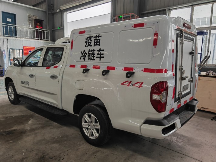 四驱皮卡4x4疫苗冷链车